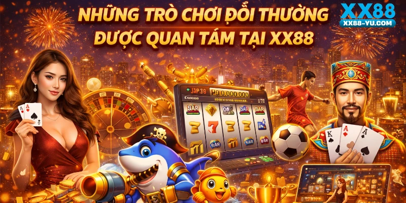 Những Trò Chơi Đổi Thưởng Được Quan Tâm Tại XX88